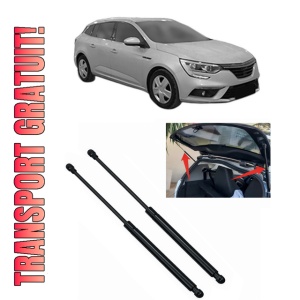 Set 2 amortizoare portbagaj haion RENAULT MEGANE IV Grandtour (K9A/M/N_) din 2016-2021, 2 bucati, KROSNO, 4 stickere auto RENAULT