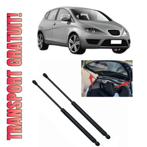 Set 2 amortizoare portbagaj haion SEAT ALTEA (5P1) din 2004-2015, 2 bucati, KROSNO, 4 stickere auto SEAT