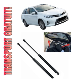 Set 2 amortizoare portbagaj haion TOYOTA AURIS Estate (_E18_) din 2013-2018, 2 bucati, KROSNO, 4 stickere auto TOYOTA