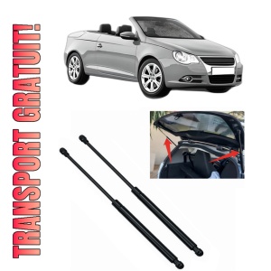 Set 2 amortizoare portbagaj haion Volkswagen EOS (1F7, 1F8) din 2006-2015, 2 bucati, MAGNUM TECHNOLOGY, 4 stickere auto Volkswagen