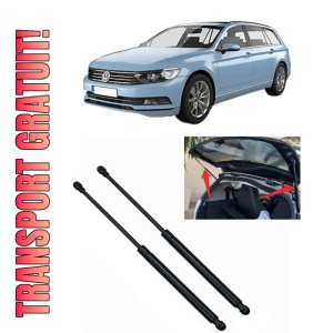 Set 2 amortizoare portbagaj haion Volkswagen PASSAT B8 Variant (3G5, CB5) din 2014-2024, 2 bucati, KROSNO, 4 stickere auto Volkswagen