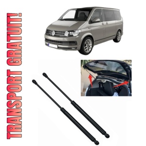 Set 2 amortizoare portbagaj haion Volkswagen TRANSPORTER T5 Bus (7HB, 7HJ, 7EB, 7EJ) din 2003-2015, 2 bucati, KROSNO, 4 stickere auto Volkswagen