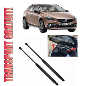 Set 2 amortizoare portbagaj haion VOLVO V40 Cross Country (526) din 2012-2019, 2 bucati, KROSNO, 4 stickere auto VOLVO