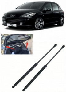 Set 2 amortizoare portbagaj Magnum Technology pentru Peugeot 307 (3A/C), an fabricatie 2000 - 2012 Magnum accesorii pentru autoturismul tau - masina v103805