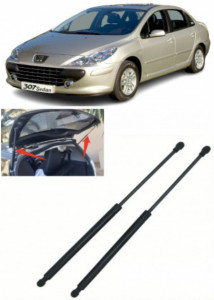 Set 2 amortizoare portbagaj Magnum Technology pentru Peugeot 307 Saloon, an fabricatie 2006 - 2012 Magnum accesorii pentru autoturismul tau - masina v104169