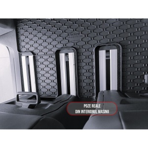 Set 2 covorase Ford Tourneo Custom Randul 2 2024-prezent, din cauciuc 100%, compatibile cu autoturismul FORD Tourneo v1017