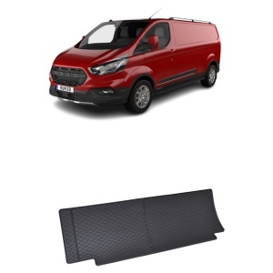 Set 2 covorase Ford Transit Custom Randul 3 2024-prezent, din cauciuc 100%, compatibile cu autoturismul FORD Transit v1380