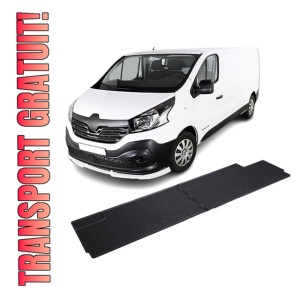 Set 2 covorase Renault Trafic 2021- prezent, Randul 3, din cauciuc 100%, compatibile cu autoturismul RENAULT Trafic