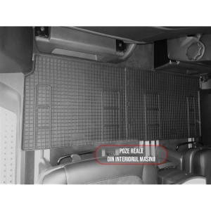 Set 2 covorase Volkswagen T6 Multivan 2015- prezent, Randul 2 din cauciuc 100%, compatibile cu autoturismul Volkswagen T6 v5851
