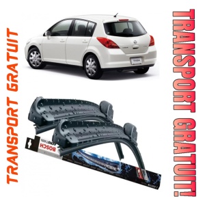 Set 2 stergatoare parbriz AR605S (600mm x 340mm) pentru Nissan Tiida (C11) Latio (10.04-10.12) Bosch