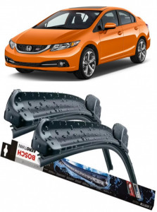 Set 2 stergatoare parbriz AR655S (650mm x 550mm) pentru Honda Civic Sedan (FB) (09.11-08.13) Bosch accesorii pentru autoturismul tau - masina v218415