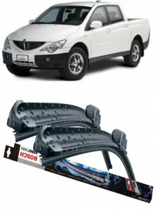 Set 2 stergatoare parbriz AR728S (550mm x 475mm) pentru SSANGYONG Actyon Sports (03.07 -) Bosch accesorii pentru autoturismul tau - masina v217972