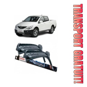 Set 2 stergatoare parbriz AR728S (550mm x 475mm) pentru SSANGYONG Actyon (10.05-) Bosch
