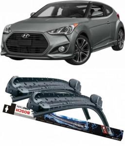 Set 2 stergatoare parbriz AR813S (650mm x 450mm) pentru Hyundai Veloster (FS) (06.11 -) Bosch accesorii pentru autoturismul tau - masina v218380