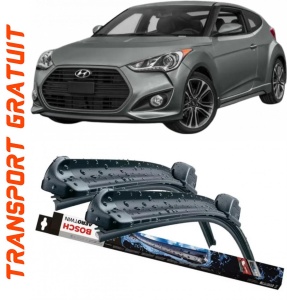 Set 2 stergatoare parbriz AR813S (650mm x 450mm) pentru Hyundai Veloster (FS) (06.11 -) Bosch accesorii pentru autoturismul tau - masina v218381