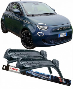 Set 2 stergatoare parbriz Bosch Aerotwin 600/475mm compatibile cu Fiat 500e Convertible (332_) (2020) Bosch accesorii pentru autoturismul tau - masina v212548