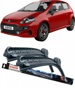 Set 2 stergatoare parbriz Bosch Aerotwin 600/475mm compatibile cu Fiat PUNTO EVO (199_) (2008-2012) Bosch accesorii pentru autoturismul tau - masina v215870