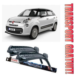 Set 2 stergatoare parbriz Bosch Aerotwin 600/475mm compatibile cu Fiat 500L (351_, 352_) (2012-2018) Bosch
