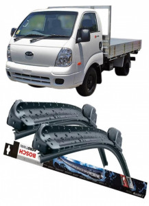 Set 2 stergatoare parbriz Bosch Aerotwin 600/475mm compatibile cu Kia K2900 (2008) Bosch accesorii pentru autoturismul tau - masina v216097