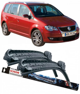 Set 2 stergatoare parbriz Bosch Aerotwin 600/475mm compatibile cu Volkswagen TOURAN VAN (1T1, 1T2) (2003-2010) Bosch accesorii pentru autoturismul tau - masina v213458