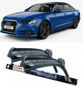 Set 2 stergatoare parbriz Bosch Aerotwin pentru Audi A6 (4G, C7) (11.10 -) Bosch accesorii pentru autoturismul tau - masina v223524