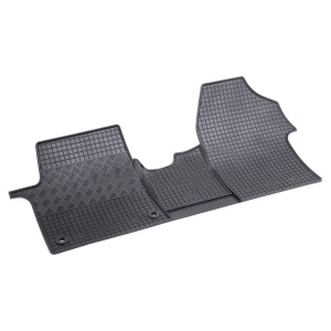 Set 3 covorase Opel Vivaro 2/3M 2020-prezent, din cauciuc 100%, compatibile cu autoturismul OPEL Vivaro v5190
