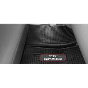 Set 3 covorase Volkswagen Crafter 3M 2017-prezent, din cauciuc 100%, compatibile cu autoturismul Volkswagen Crafter v5558