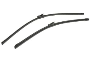 Set 3 stergatoare CITROEN C4 I (LC_) din 2004-2012, pentru parbriz si luneta fata si spate auto, Bosch Twin-Aerotwin, din cauciuc siliconat rezistent, 4 Stickere Auto CITROEN - Img 3