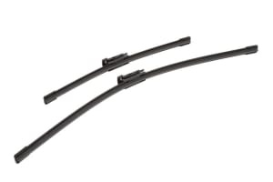 Set 3 stergatoare FIAT PANDA VAN (312_, 519_) din 2012-2020, pentru parbriz si luneta fata si spate auto, Bosch Twin-Aerotwin, din cauciuc siliconat rezistent, 4 Stickere Auto FIAT - Img 3