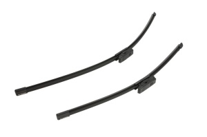 Set 3 stergatoare FORD C-MAX (DM2) din 2007-2010, pentru parbriz si luneta fata si spate auto, Bosch Twin-Aerotwin Multi, din cauciuc siliconat rezistent, 4 Stickere Auto FORD - Img 5