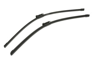 Set 3 stergatoare MERCEDES-BENZ VITO / MIXTO Van (W639) din 2003-2012, pentru parbriz si luneta fata si spate auto, Bosch Twin-Aerotwin, din cauciuc siliconat rezistent, 4 Stickere Auto MERCEDES-BENZ - Img 3