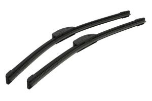 Set 3 stergatoare NISSAN 350Z Coupe (Z33) din 2002-2008, pentru parbriz si luneta fata si spate auto, Bosch Twin-Aerotwin Retrofit, din cauciuc siliconat rezistent, 4 Stickere Auto NISSAN - Img 3