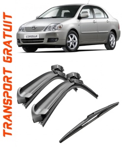 Set 3 stergatoare parbriz si luneta AR139S (600mm x 400mm) pentru Toyota Corolla (E12) (10.02-08.08) Bosch accesorii pentru autoturismul tau - masina v217745