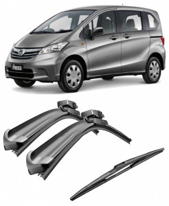 Set 3 stergatoare parbriz si luneta AR140S (650mm x 340mm) pentru Honda Freed (GB) (05.08 -) Bosch accesorii pentru autoturismul tau - masina v217429