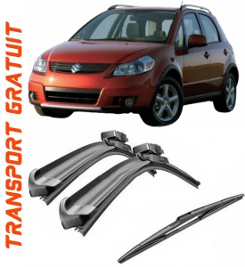 Set 3 stergatoare parbriz si luneta AR140S (650mm x 340mm) pentru Suzuki SX4 S-Cross (10.13 -) Bosch accesorii pentru autoturismul tau - masina v217769