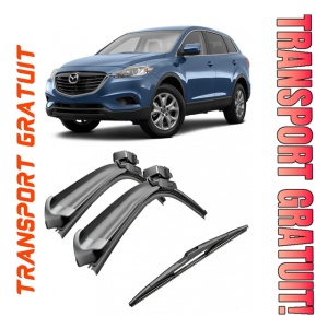 Set 3 stergatoare parbriz si luneta AR141S (650mm x 400mm) pentru Mazda CX-9 (09.07-) Bosch