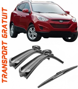 Set 3 stergatoare parbriz si luneta AR141S (650mm x 400mm) pentru Hyundai Tucson (TL) (06.15 -) Bosch accesorii pentru autoturismul tau - masina v223616