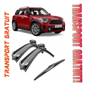 Set 3 stergatoare parbriz si luneta AR142S (475mm x 450mm) pentru MINI Mini (R 60) Countryman (09.11-08.12) Bosch