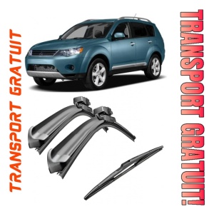 Set 3 stergatoare parbriz si luneta AR728S (550mm x 475mm) pentru MITSUBISHI Outlander (CU) (09.03-09.07) Bosch