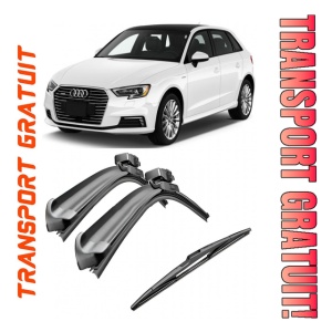 Set 3 stergatoare parbriz si luneta Bosch Aerotwin pentru Audi A3 (8VA) Sportback (09.12 -) Bosch