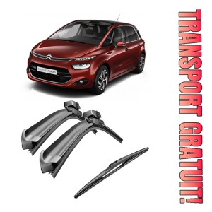 Set 3 stergatoare parbriz si luneta Bosch Aerotwin pentru Citroen C4 Grand Picasso II (B78) (08.16 -) Bosch