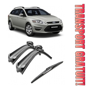 Set 3 stergatoare parbriz si luneta Bosch Aerotwin pentru Ford Mondeo '07 (BG7) Turnier (09.07 - 12.14) Bosch