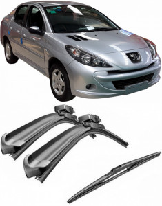 Set 3 stergatoare parbriz si luneta Bosch Aerotwin pentru Peugeot 207 (A7) (03.07 - 02.11) Bosch accesorii pentru autoturismul tau - masina v218733