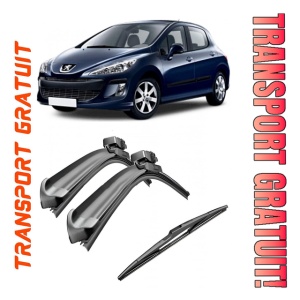 Set 3 stergatoare parbriz si luneta Bosch Aerotwin pentru Peugeot 308 (T7) (09.07 - 06.13) Bosch