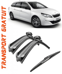 Set 3 stergatoare parbriz si luneta Bosch Aerotwin pentru Peugeot 308 (T9) SW (01.15 -) Bosch accesorii pentru autoturismul tau - masina v218728