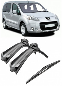 Set 3 stergatoare parbriz si luneta Bosch Aerotwin pentru Peugeot Partner (B9) (01.10 - 04.15) Bosch accesorii pentru autoturismul tau - masina v218766