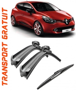 Set 3 stergatoare parbriz si luneta Bosch Aerotwin pentru Renault Clio IV (BH) (05.12 -) Bosch accesorii pentru autoturismul tau - masina v219100