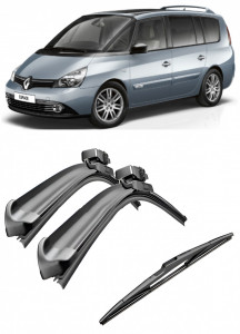 Set 3 stergatoare parbriz si luneta Bosch Aerotwin pentru Renault Espace IV (JK) (06.05 -) Bosch accesorii pentru autoturismul tau - masina v219212