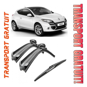 Set 3 stergatoare parbriz si luneta Bosch Aerotwin pentru Renault Megane III (DZ) Coupe (11.09 -) Bosch