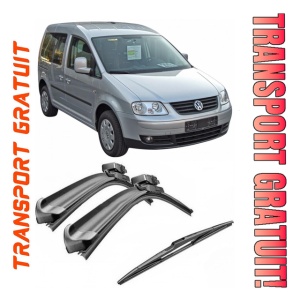 Set 3 stergatoare parbriz si luneta Bosch Aerotwin pentru Volkswagen Caddy (2C) (08.10 - 05.15) Bosch